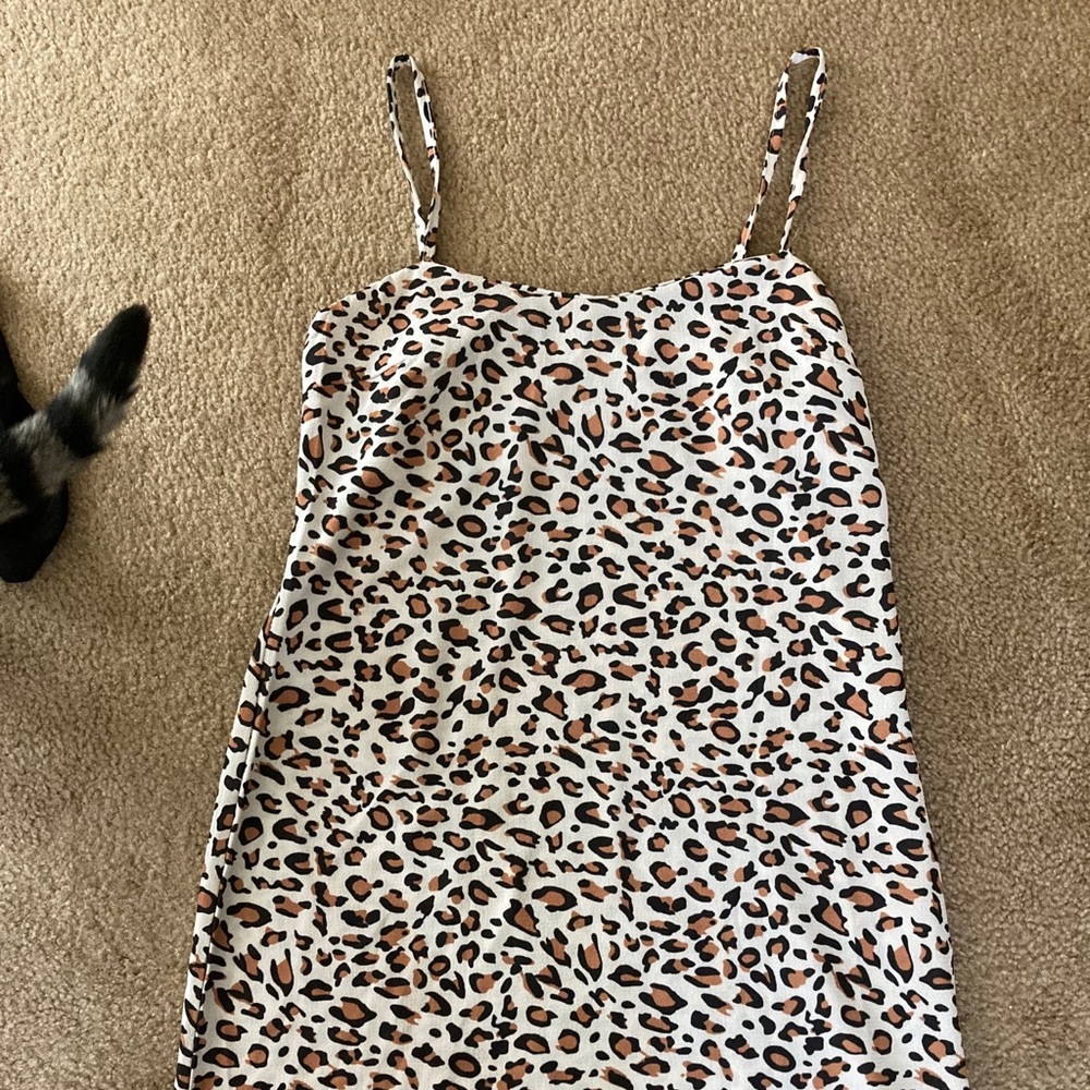 Cheetah Mini Dress